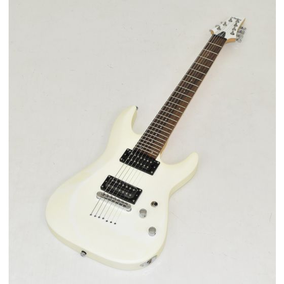 Schecter C-6 Deluxe Guitar Satin White B-Stock 1399 sku number SCHECTER432.B 1399