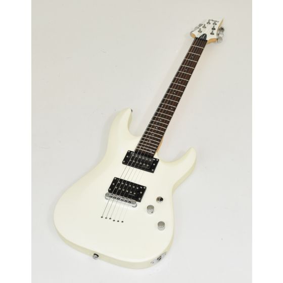 Schecter C-6 Deluxe Guitar Satin White B-Stock 1541 sku number SCHECTER432.B 1541