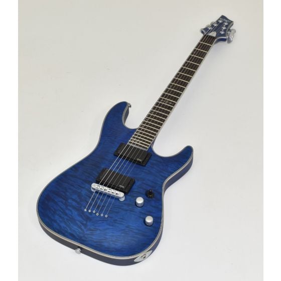 Schecter C-1 Platinum Guitar Satin Transparent Midnight Blue B-Stock 1059 sku number SCHECTER779.B1059