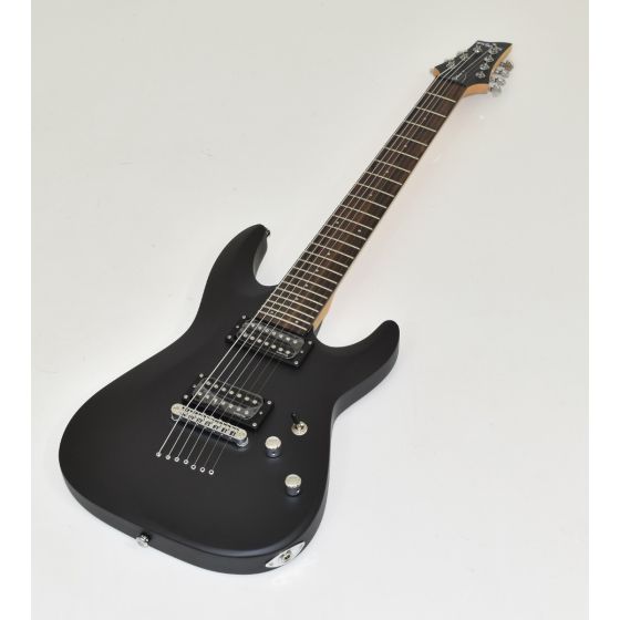 Schecter C-7 Deluxe Electric Guitar Satin Black B-Stock 0676 sku number SCHECTER437.B 0676