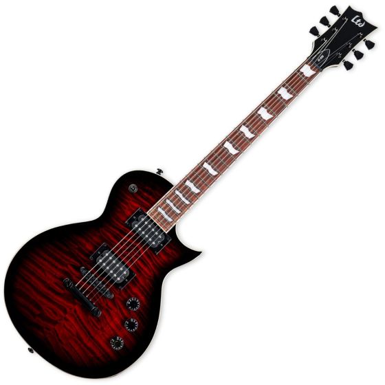 ESP LTD EC-256 QM Guitar See Thru Black Cherry Sunburst sku number LEC256QMSTBCSB