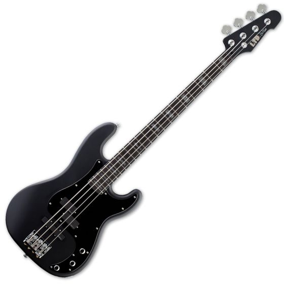 ESP LTD FB-4 Frank Bello Electric Bass in Black Satin B-Stock sku number LFB4BLKS.B