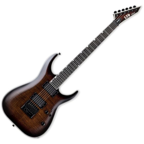 ESP LTD MH-1000ET Evertune Guitar Dark Brown Sunburst sku number LMH1000ETFMDBSB