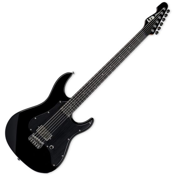 ESP LTD SN-1B Baritone Electric Guitar in Black sku number LSN1BHTBLK