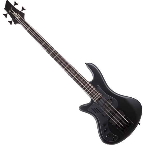Schecter Stiletto Stealth-4 Lefty Pro Bass Satin Black sku number SCHECTER2273