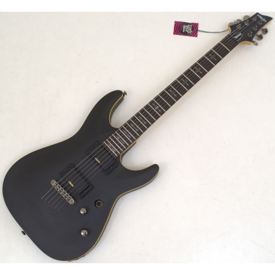 Schecter Demon-6 Guitar Aged Black Satin B-Stock 1062 sku number SCHECTER3660-B1062