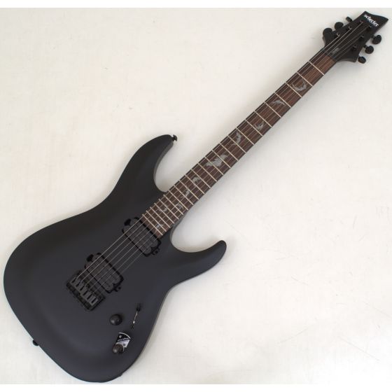 Schecter Damien-6 Guitar Satin Black B-Stock 1769 sku number SCHECTER2470-B1769