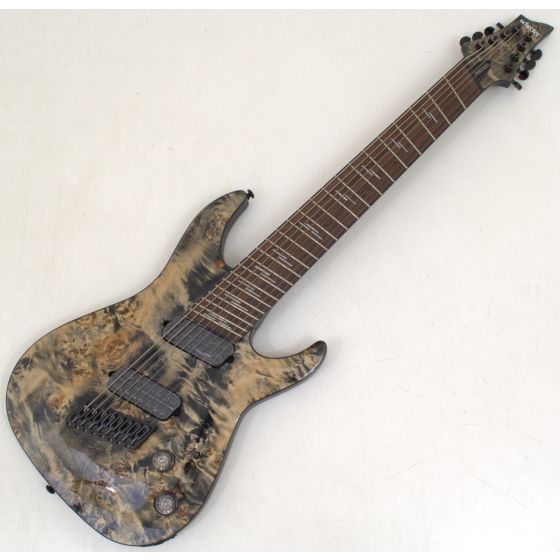 Schecter Omen Elite-8 Multiscale Guitar Charcoal B-Stock 0376 sku number SCHECTER2466-B0376