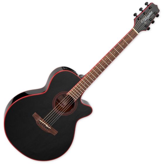 Takamine GF49CE Acoustic Electric Guitar Cosmic Black Sparkle sku number TAKGF49CECB