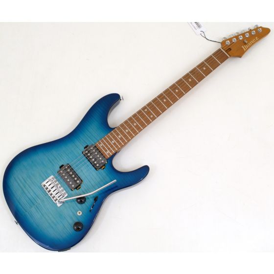 Ibanez AZ24S1F TXB Guitar Trans Turquoise Burst B-Stock sku number AZ24S1FTXB-B0196
