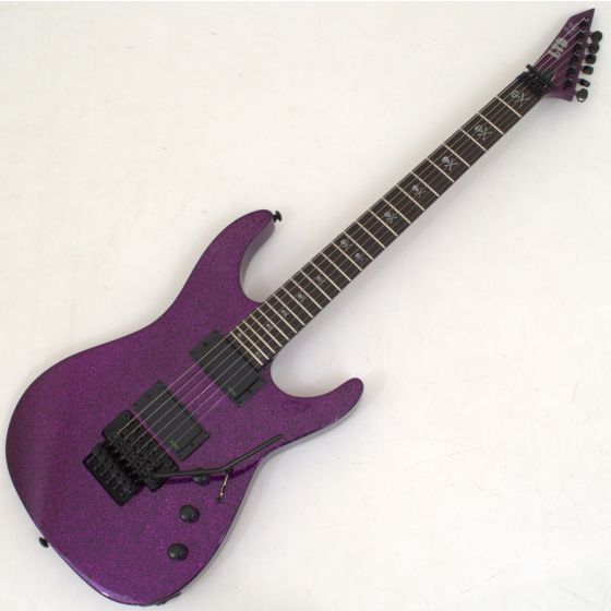 ESP LTD KH-602 Kirk Hammet Guitar Purple Sparkle B-Stock sku number LKH602PSP-B