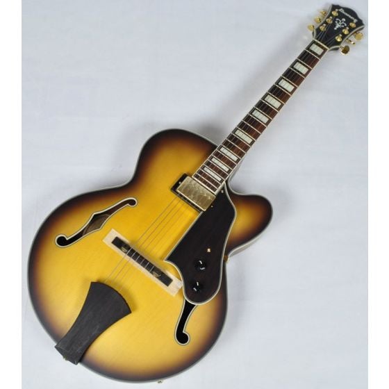 Ibanez AFJ91-AFF ARTCORE Expressionist Hollow Body Electric Guitar in Amber Fade Flat 0234 sku number AFJ91JAFF - 0234