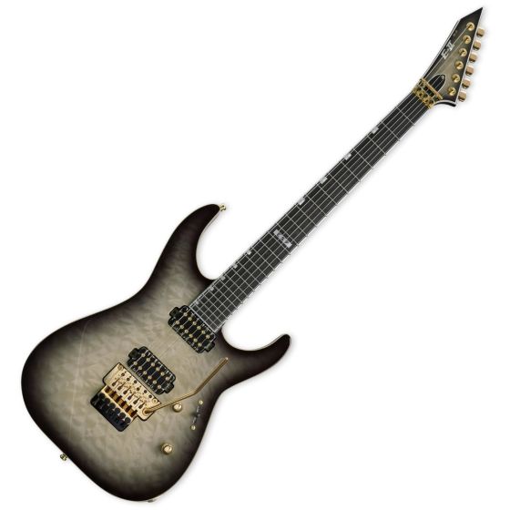 ESP E-II M-II Black Natural Burst Guitar B-Stock sku number EIIMIIQMBLKNB-B