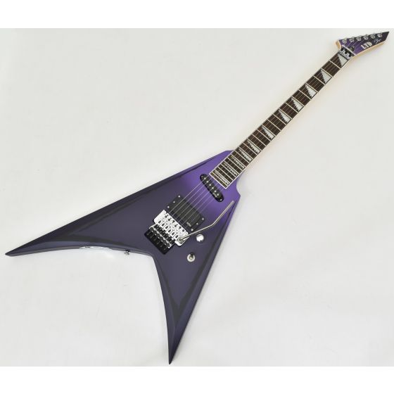 ESP LTD Alexi Laiho Ripped Pinstripes Purple Fade Satin B-Stock sku number LALEXIRIPPED-B