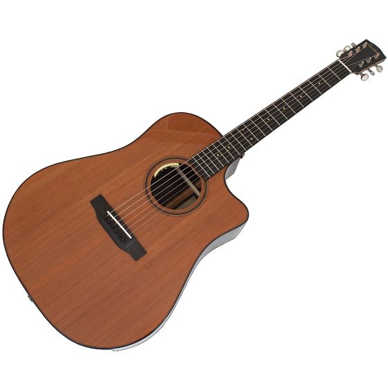 Bedell LTD Dreadnought Cutaway Buckskin Redwood–Esperanza Brazilian Rosewood sku number LTDDCRWBR