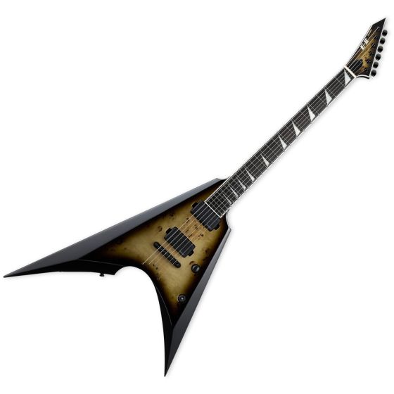 ESP E-II Arrow NT Guitar Nebula Black Burst B-Stock sku number EIIARROWNTBMNBLKB-B