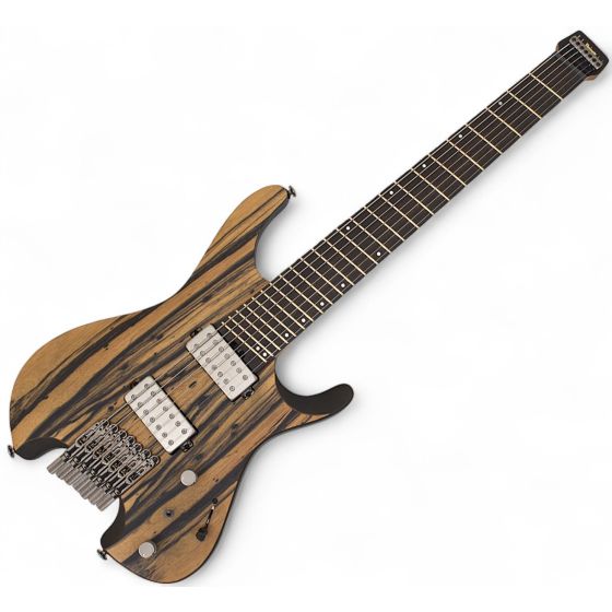 Ibanez QX527PE Headless 7 String Guitar Natural Flat B-Stock sku number QX527PENTF-B0656