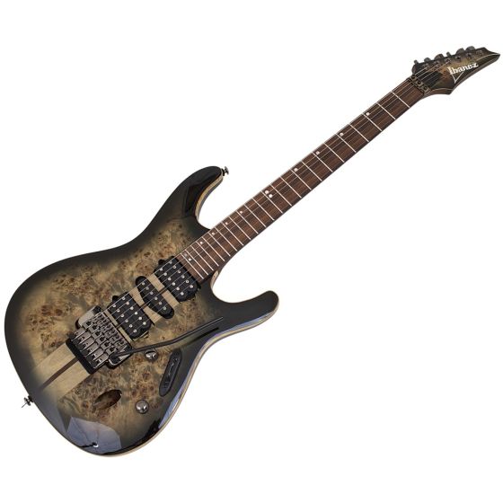 Ibanez S1070PBZ Premium Guitar Charcoal Black Burst B-Stock sku number S1070PBZCKB-B9224