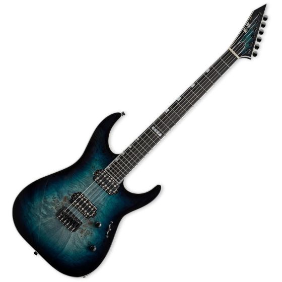 ESP E-II M-II Hardtail Mercury Blue Burst Guitar B-Stock sku number EIIMIIHTBMMBLUB-B