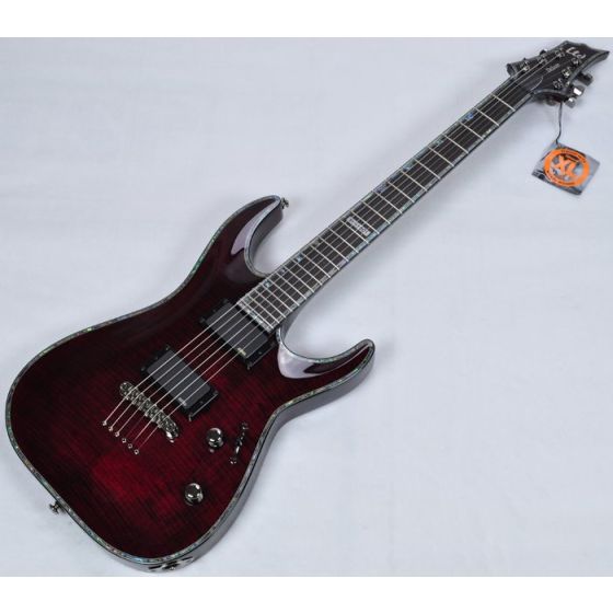 ESP LTD Deluxe H-1001FM See-Thru Black Cherry Electric Guitar B-Stock sku number LH1001FMSTBC.B