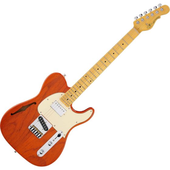 G&L Tribute ASAT Classic Bluesboy Semi-Hollow Electric Guitar Clear Orange sku number TI-ACB-S24R44M73