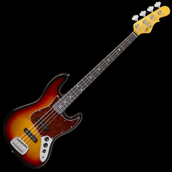 G&L JB USA Custom Made Electric Bass in 3 Tone Sunburst sku number 105039