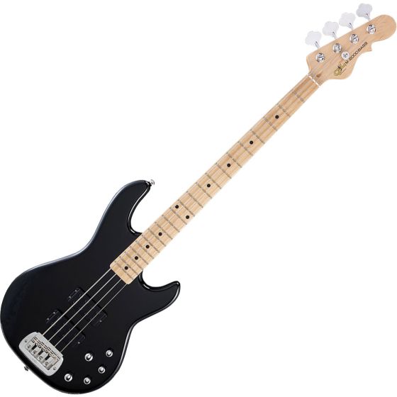 G&L Tribute M-2000 Bass Guitar in Gloss Black Finish sku number TI-M20-BLK-MP