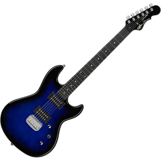 G&L Tribute Superhawk Deluxe Jerry Cantrell Signature Electric Guitar Blueburst sku number TI-JC2D-BLB-E