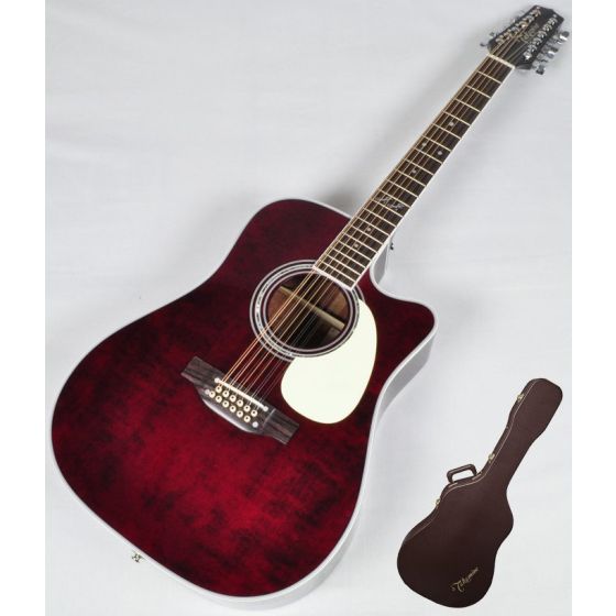 Takamine Signature Series JJ325SRC-12 John Jorgenson 12 String Acoustic Guitar in Gloss Polyurethane Finish sku number TAKJJ325SRC12