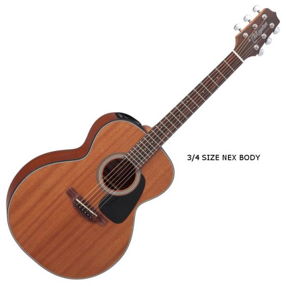 Takamine GX11ME-NS G-Series Mini Acoustic Guitar in Natural Finish sku number TAKGX11MENS
