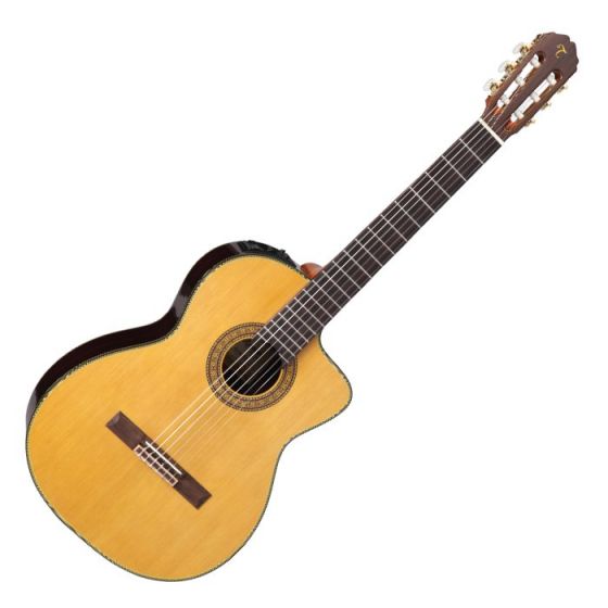 Takamine TC132SC Classical Acoustic Electric Guitar in Natural Gloss Finish sku number TAKTC132SC
