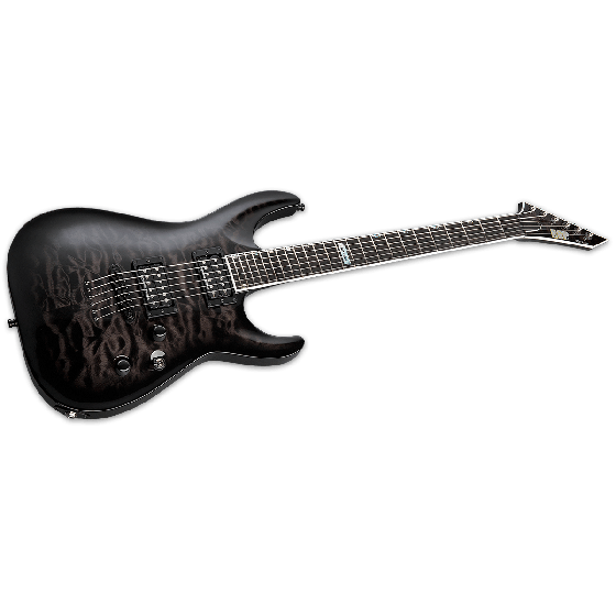 ESP USA Horizon-II Electric Guitar in See Thru Black Sunburst Duncan sku number EUSHORIISTBLKSBD