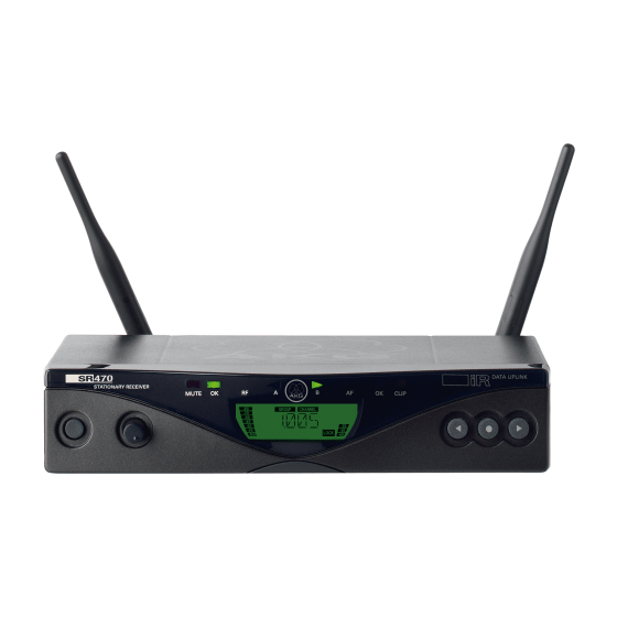 AKG SR470 BD7 Professional Wireless Stationary Receiver sku number 3300H00150