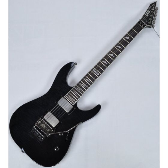 ESP LTD Deluxe M-1001 FM B-Stock Electric Guitar in See-Thru Black sku number LM1001FMSTBLK.B