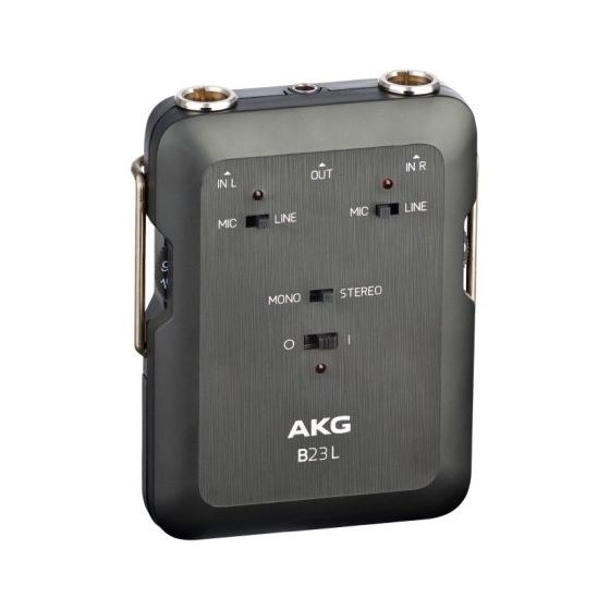 AKG B23 L Battery Operated Phantom Power Supply & Mini Recording Mixer sku number 3353H00010