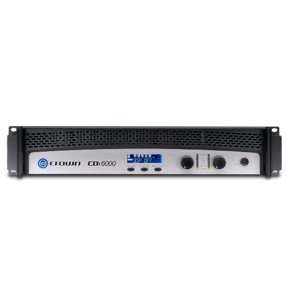 Crown Audio CDi 6000 Two Channel 2100W Power Amplifier sku number NCDI6000