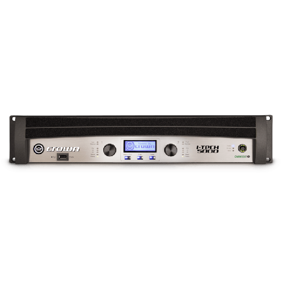 Crown Audio I-Tech 5000HD Two-channel 2500W Power Amplifier sku number IT5000HD-U-USFX