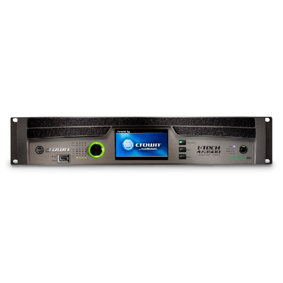 Crown Audio I-Tech 4x3500HDB Four-channel 4000W Power Amplifier sku number G4X3500HDB-U-US