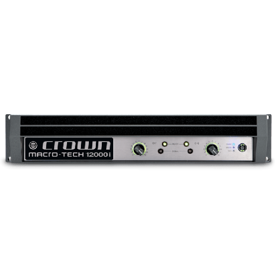 Crown Audio Macro-Tech MA 12000i Two-channel 4500W Power Amplifier sku number GMA12000IDP-US