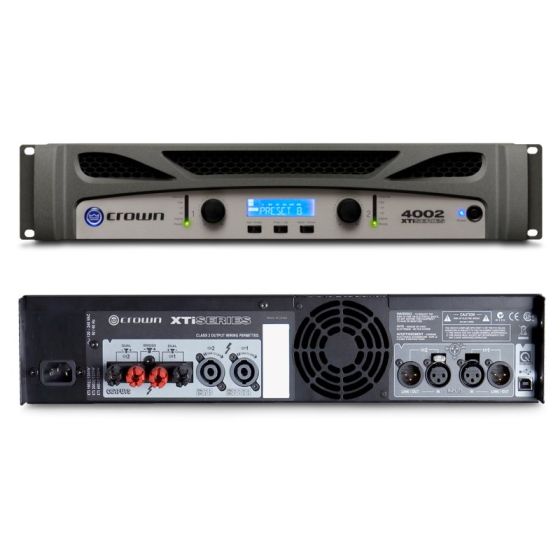 Crown XTi 4002 Two-Channel 1200W Power Amplifier sku number NXTI4002-U-US