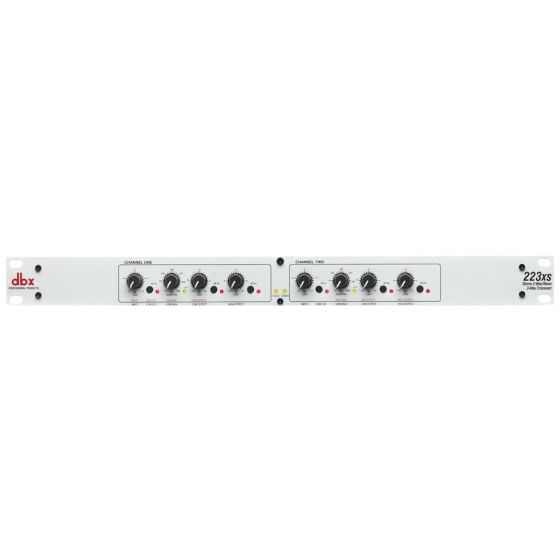 dbx 223xs Stereo 2-Way/Mono 3-Way Crossover with XLR Connectors sku number DBX223XSV