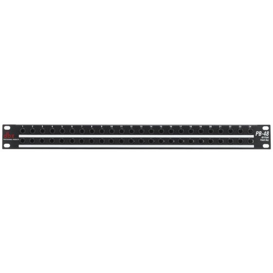 dbx PB48 48-Point Patch Bay sku number DBXPB48V