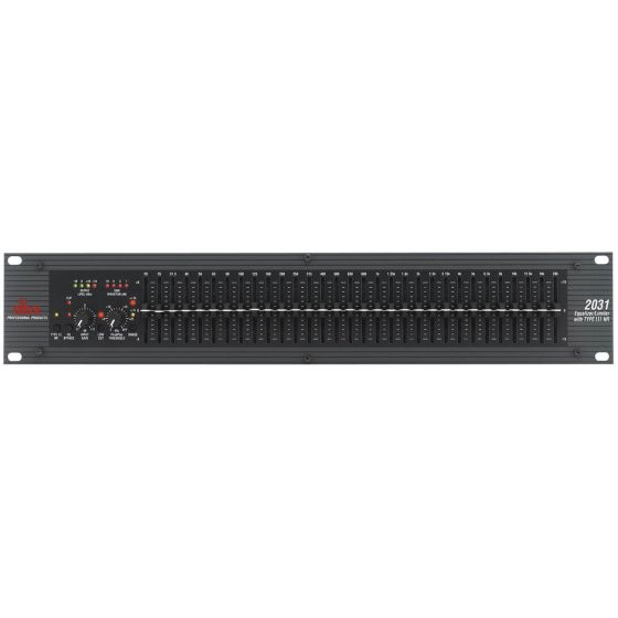 dbx 2031 Graphic Equalizer/Limiter with Type III sku number DBX2031