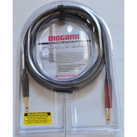 Mogami Platinum Guitar Cable 12 ft. sku number PLATINUM GUITAR-12