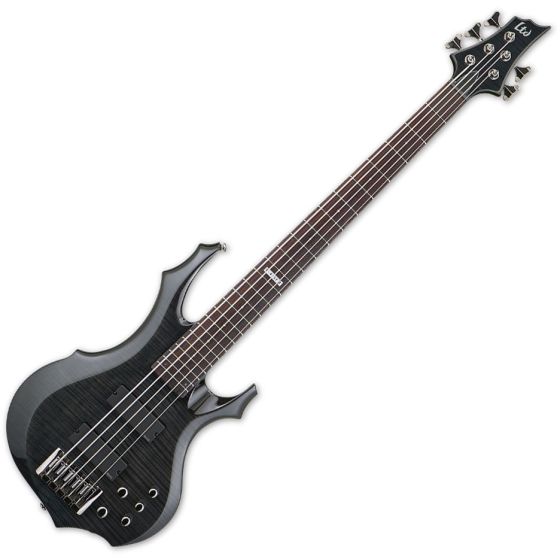 ESP LTD F-415FM Bass in See-Through Black sku number LF415FMSTBLK