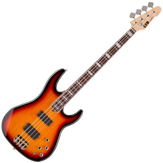 ESP LTD Surveyor 4 Electric Bass in 3-Tone Burst sku number LSURVEYOR43TB