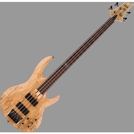 ESP LTD B-204SM Fretless Bass in Natural Stain Finish sku number LB204SMFLNS