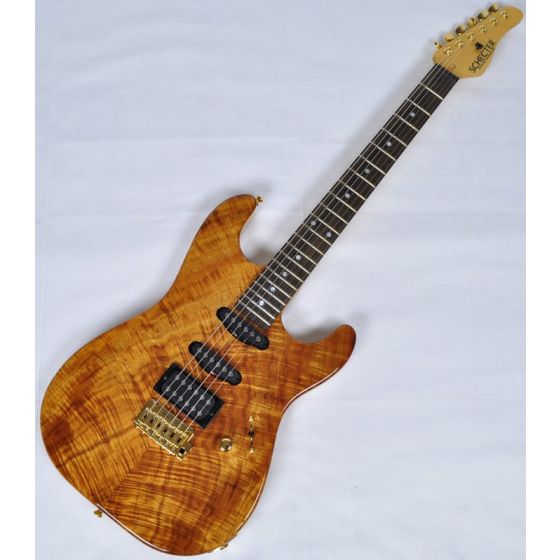 Schecter California Custom Elite Koa Top USA Custom Shop Electric Guitar sku number SCHECTERUCCEKNATGGH