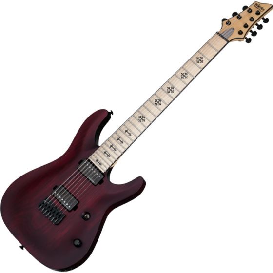 Schecter Signature Jeff Loomis JL-7 Electric Guitar Vampyre Red Satin sku number SCHECTER423