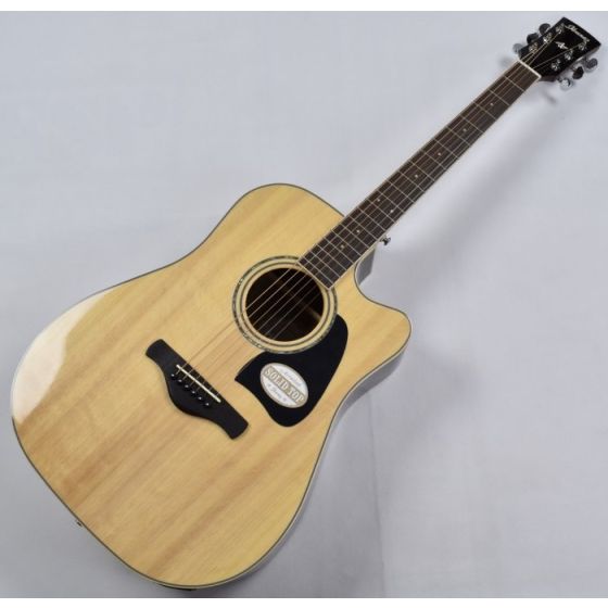 Ibanez AW535CE-NT Artwood Series Acoustic Electric Guitar in Natural High Gloss Finish B-Stock CD140406308 sku number AW535CENT.B 6308